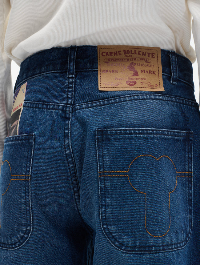 Carne Bollente The Panky Code Jeans - Blue