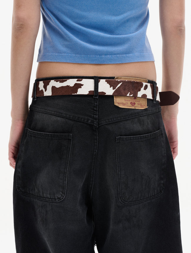 Carne Bollente Below the Belt Belt - Cow