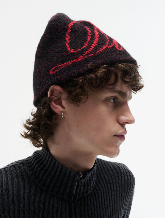 Carne Bollente Carne Ego Trip Beanie - Black