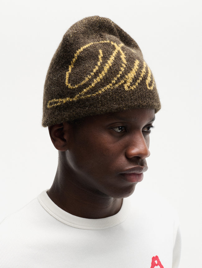 Carne Bollente Carne Ego Trip Beanie - Brown