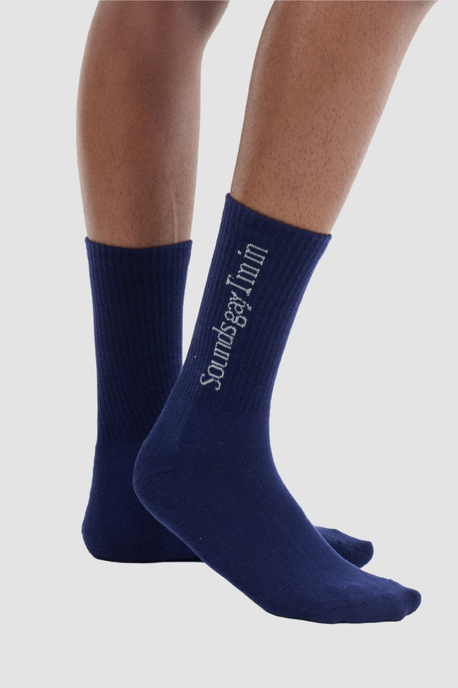 Carne Bollente Smells Gay I'm In Socks - Navy