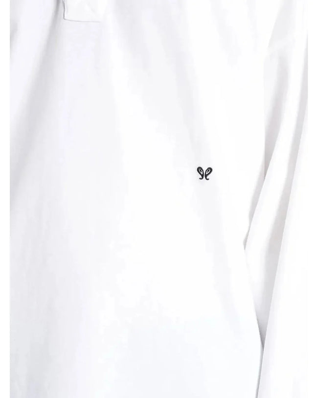 Rhude Fontaine LS Jersey Polo- White