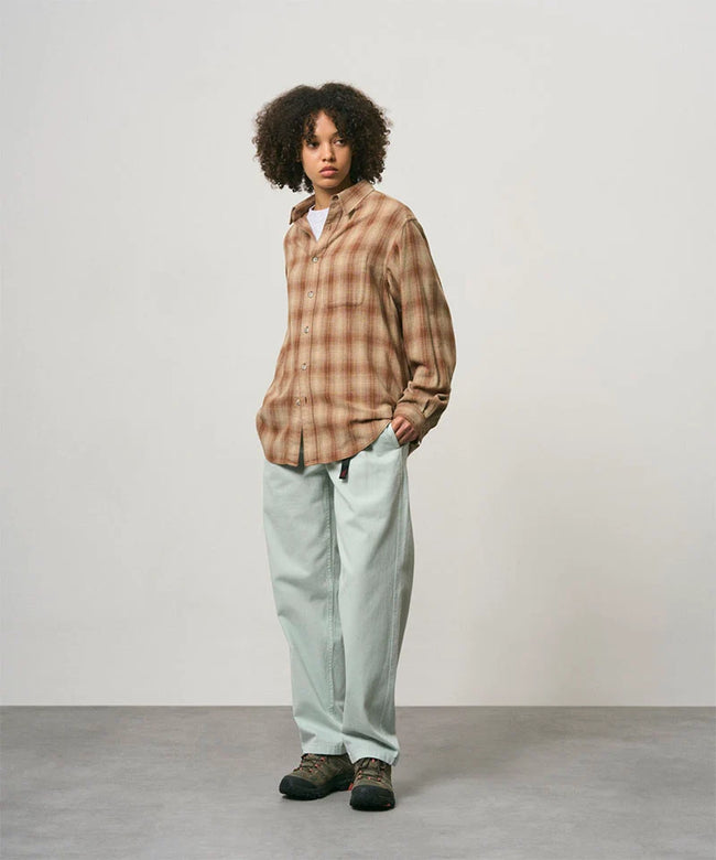 Gramicci Piled Flannel Shirt - Sand