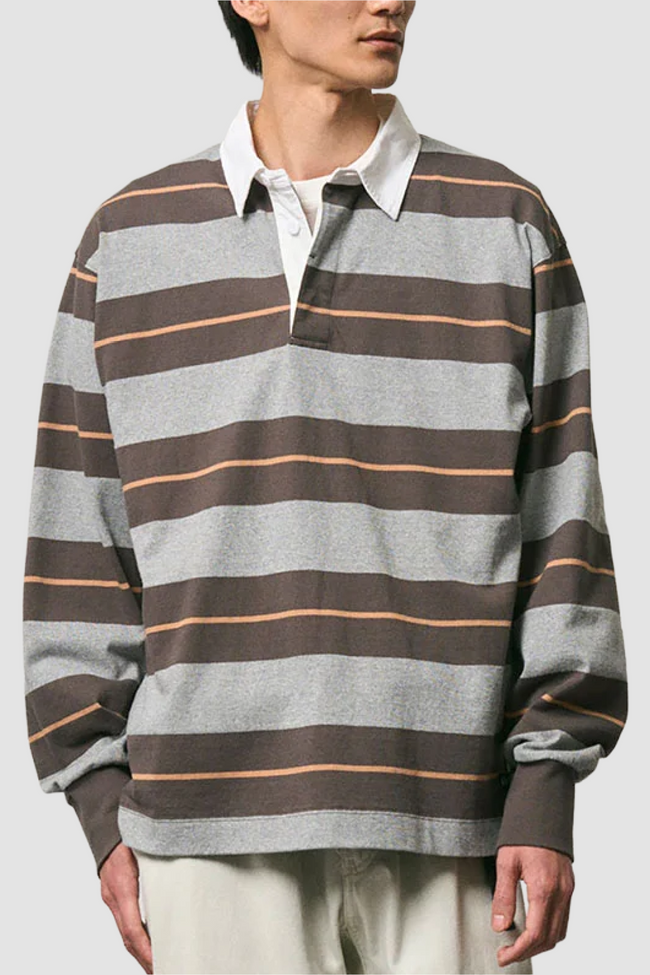 Gramicci Langdon Rugby Shirt - Grey