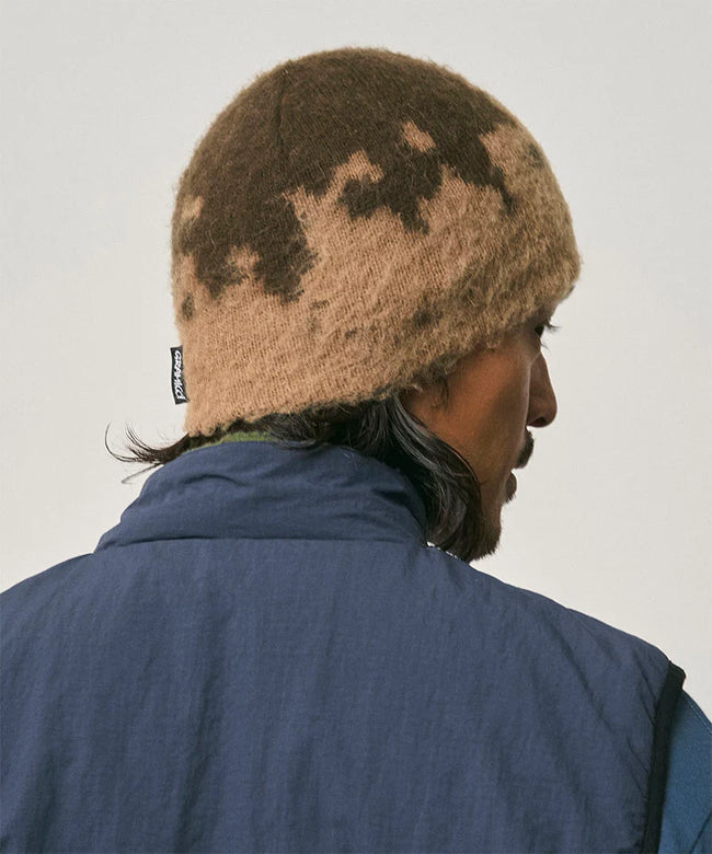 Gramicci Mohair Splatter Hat - Brown