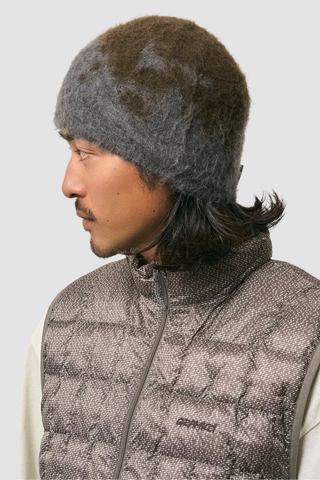Gramicci Mohair Splatter Hat - Grey