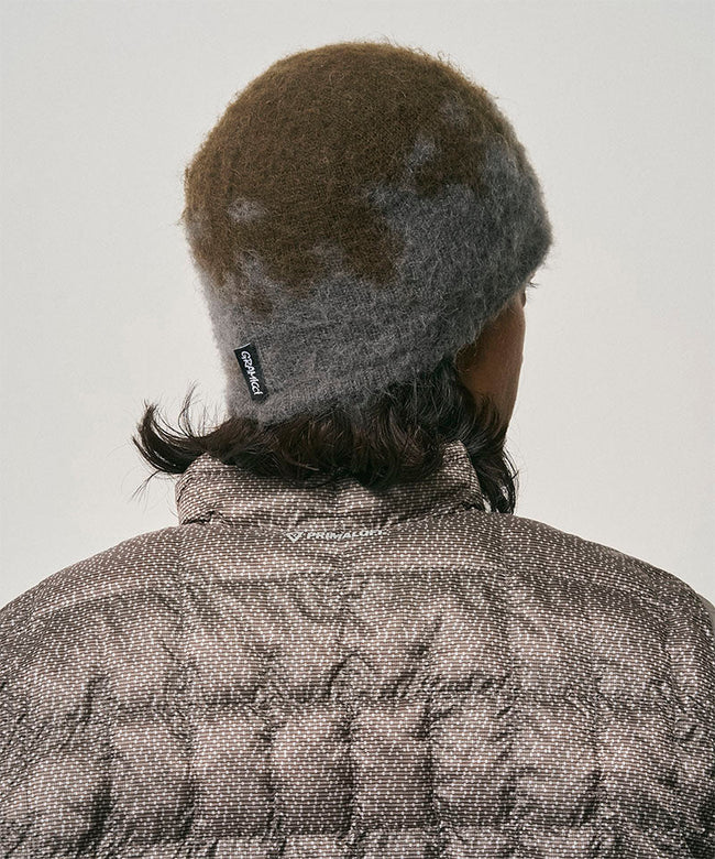 Gramicci Mohair Splatter Hat - Grey