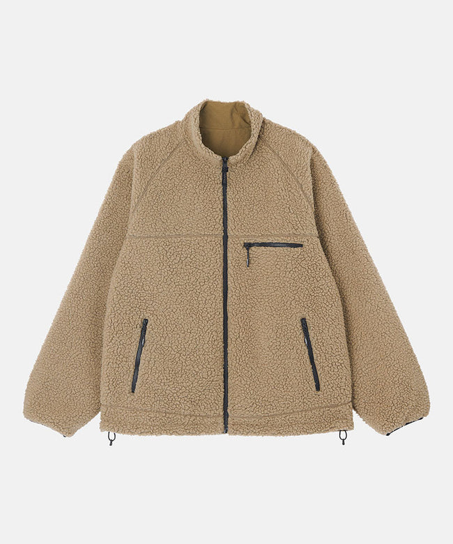 Gramicci Reversible Sherpa Jacket - Brown
