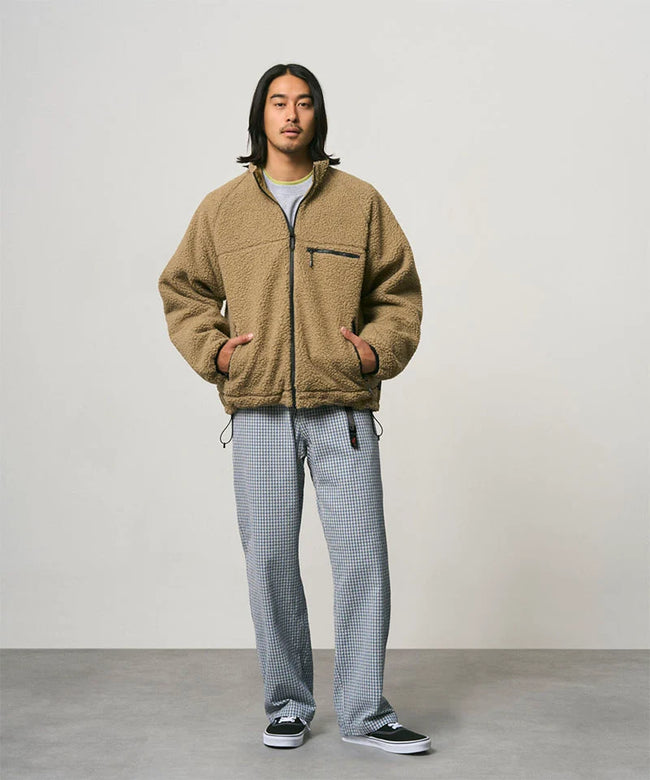 Gramicci Reversible Sherpa Jacket - Brown