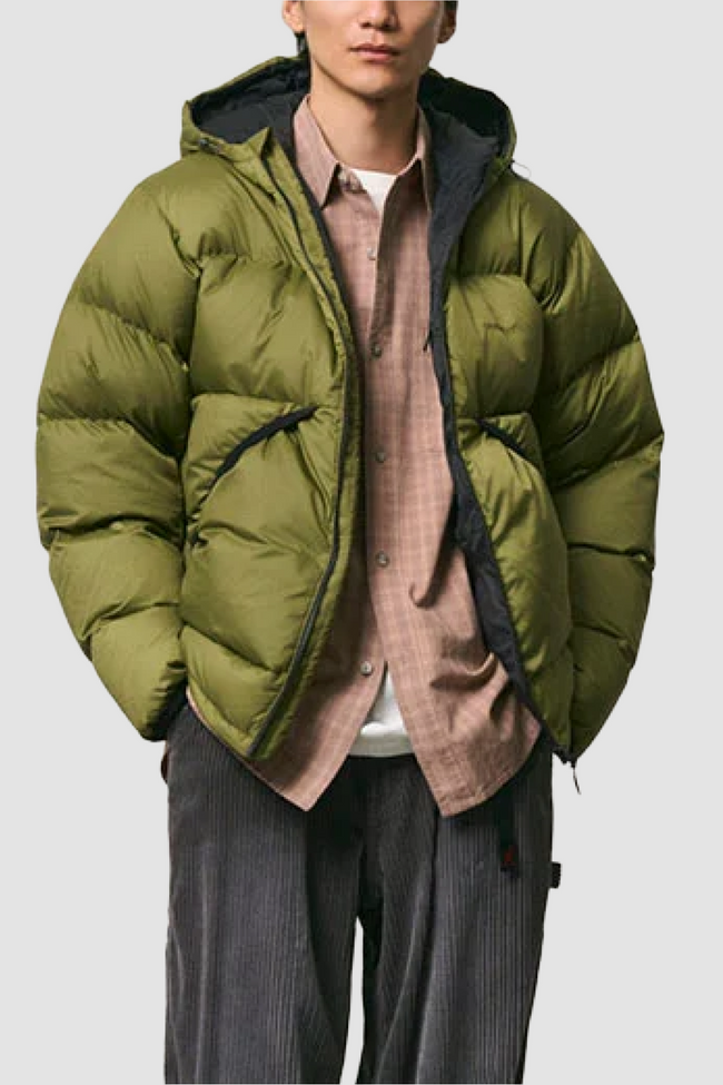 Gramicci Mens Down Bomber Coldfront - Olive