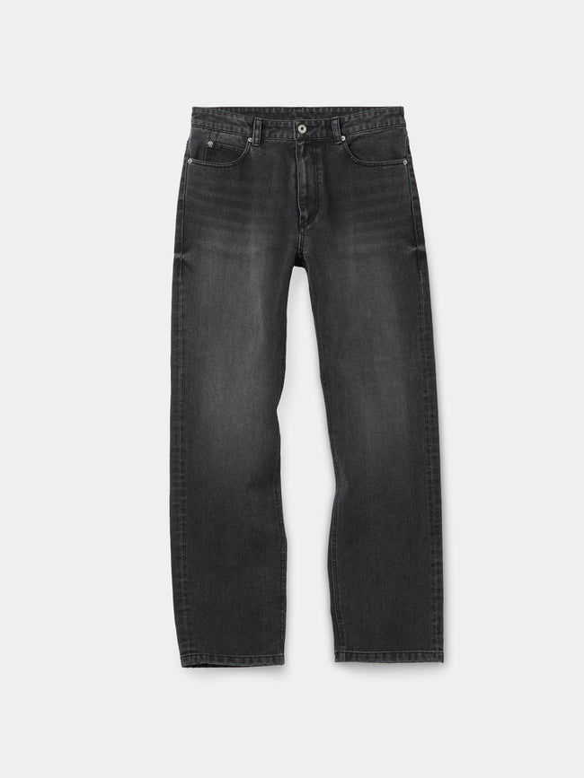 Coor Washed Straight Leg Jeans - Black