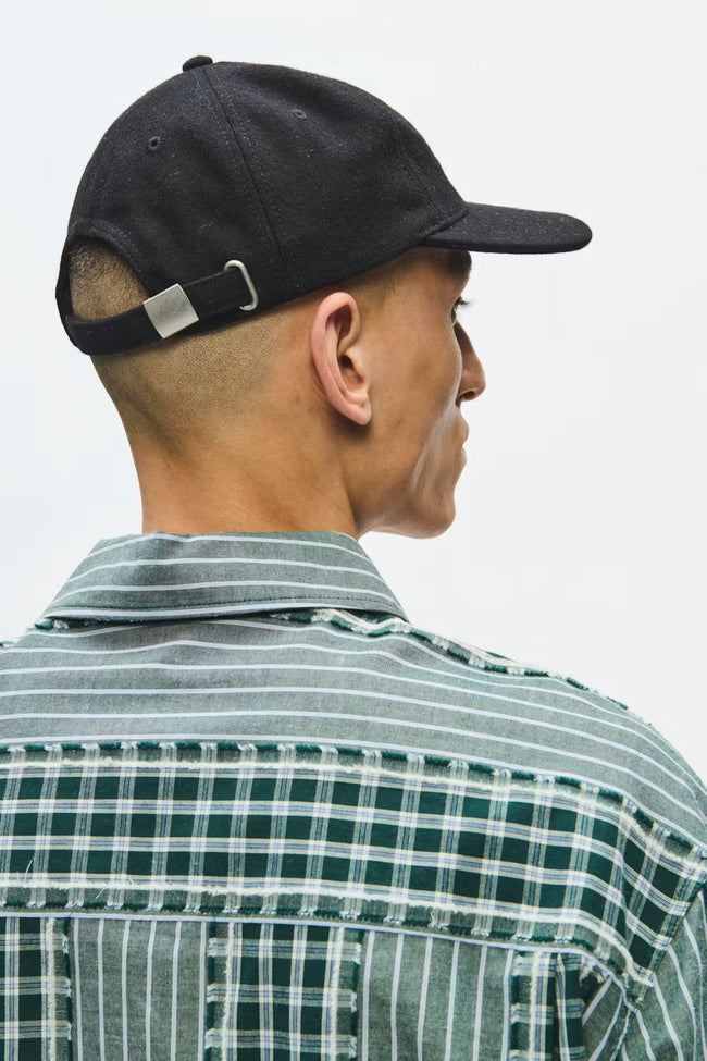 WOOD WOOD WWAA Patch Cap - Black