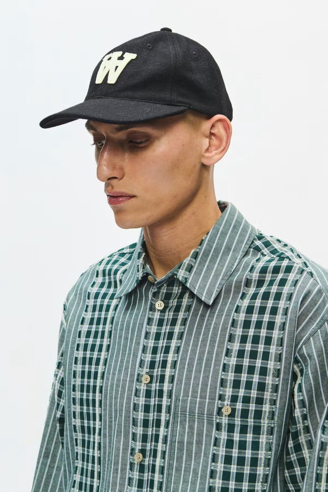 WOOD WOOD WWAA Patch Cap - Black