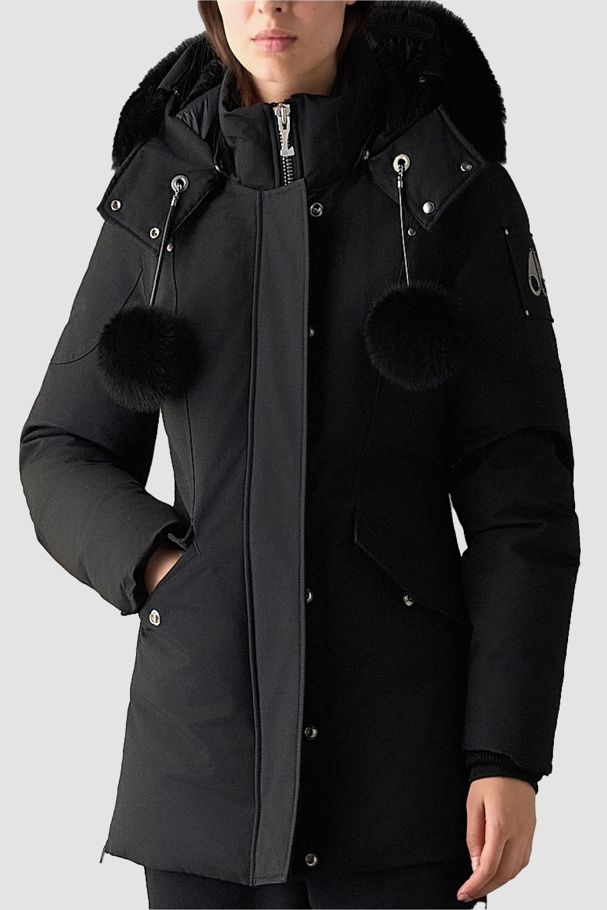 Moose Knuckles Women's Down Jacket 3Q 2.0 Black/Black | Due West