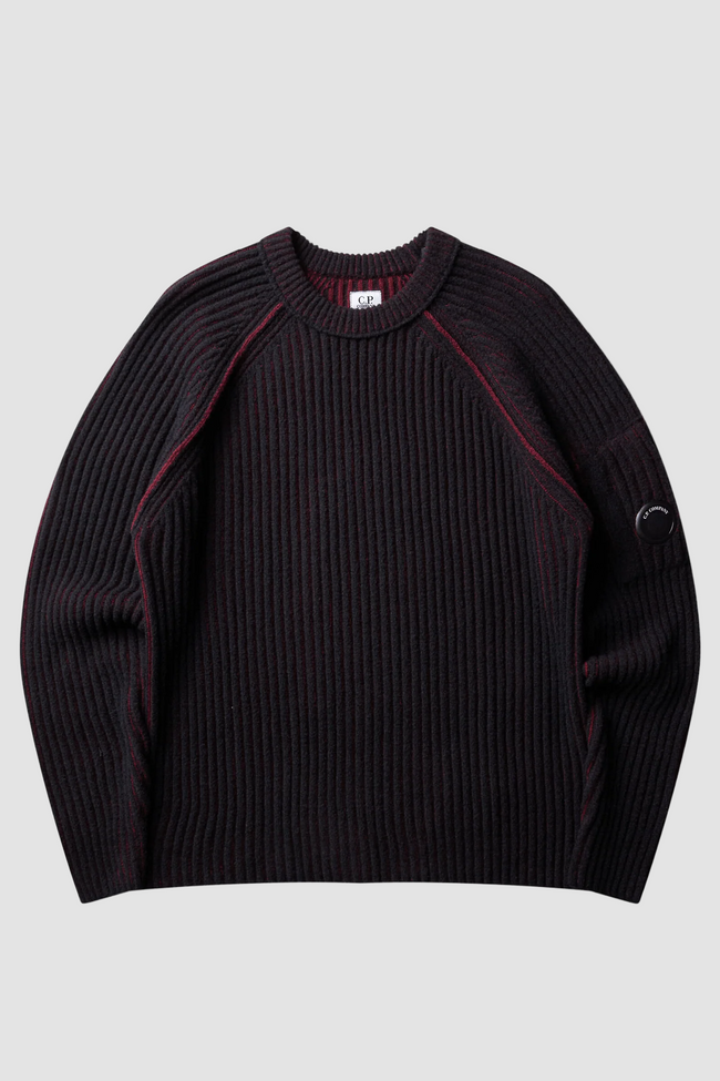 C.P. Company 299A Fleece Sweater - Red