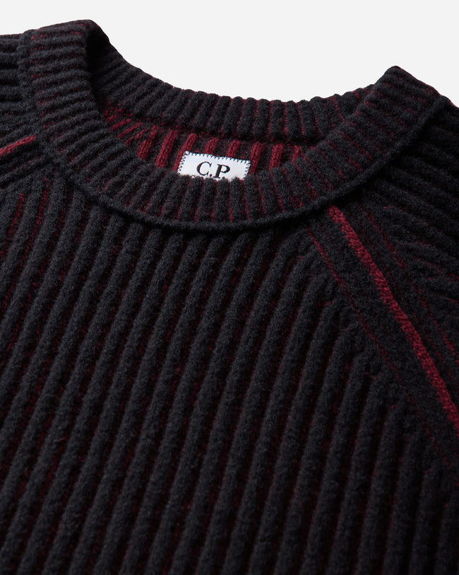 C.P. Company 299A Fleece Sweater - Red