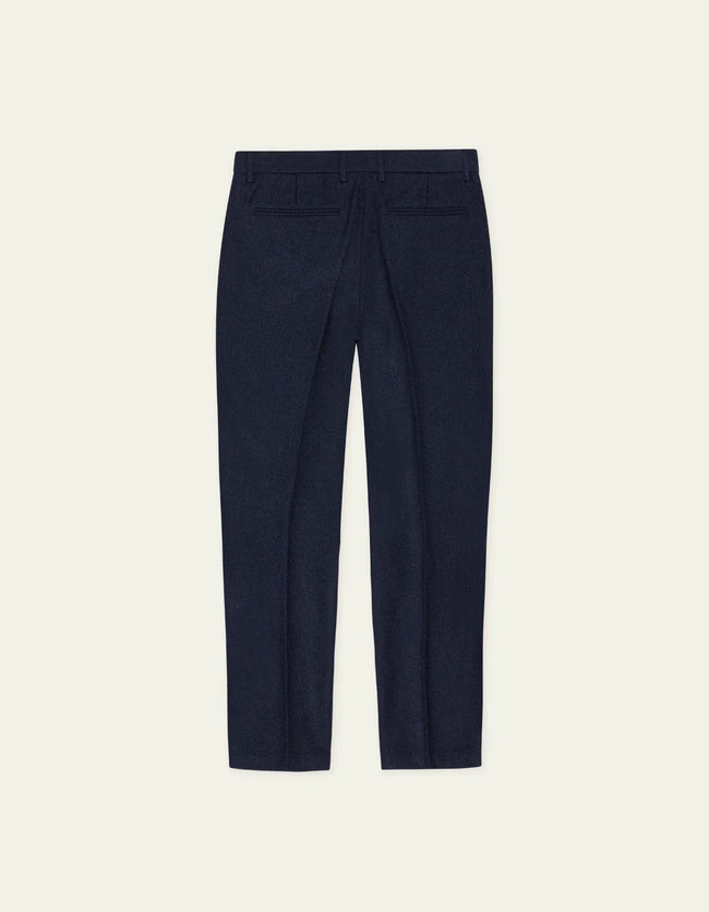 Les Deux Wool Reg Suit Pants - Navy