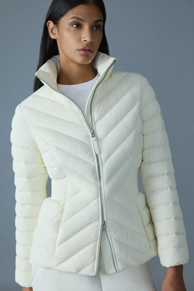 Mackage Womens Lite f26 Jacket Idalee - Cream