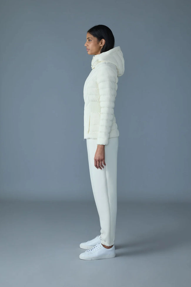 Mackage Womens Lite f26 Jacket Idalee - Cream