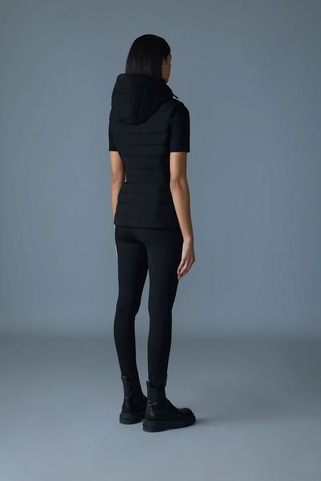 Mackage Womens Lite Vest f26 Hoshi - Black