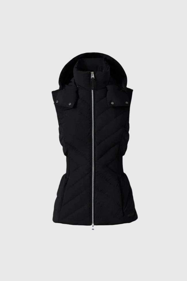 Mackage Womens Lite Vest f26 Hoshi - Black