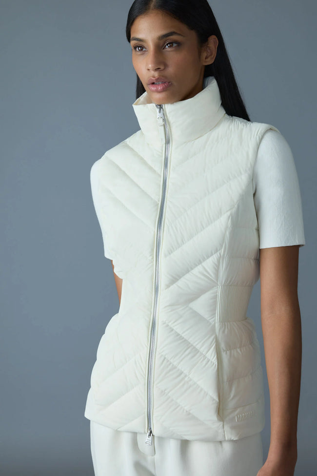 Mackage Womens Lite Vest f26 Hoshi - Cream