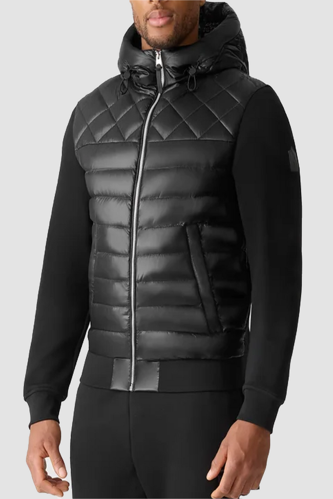 Mackage Mens Lite Bomber f26 Fletcher - Black