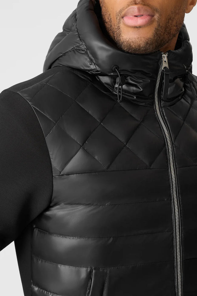 Mackage Mens Lite Bomber f26 Fletcher - Black