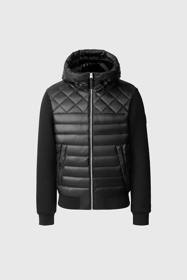 Mackage Mens Lite Bomber f26 Fletcher - Black