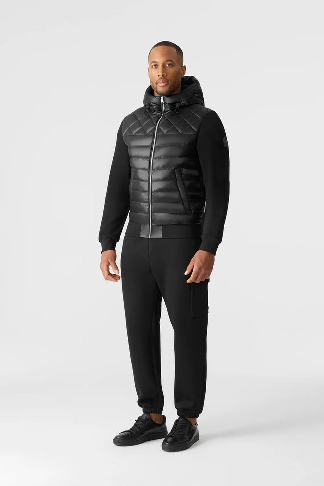 Mackage Mens Lite Bomber f26 Fletcher - Black