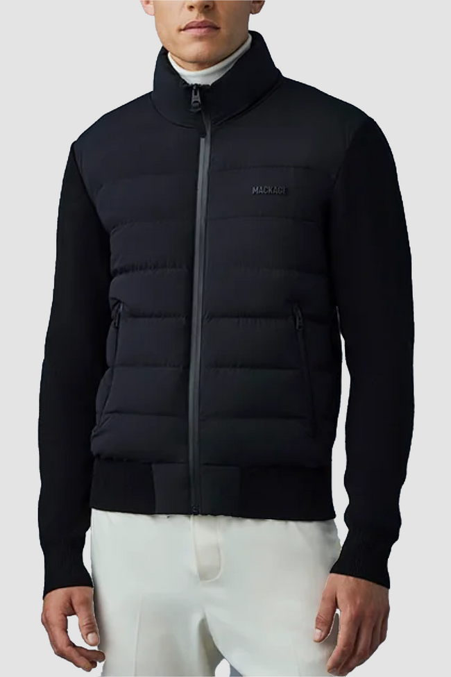 Mackage Mens Lite Hybrid Jacket f26 Haney-CityZZ - Black