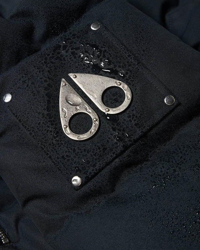 Moose Knuckles Mens Down *Parka 3Q - Black/Natural