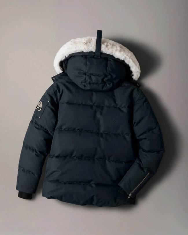 Moose Knuckles Mens Down *Parka 3Q - Black/Natural
