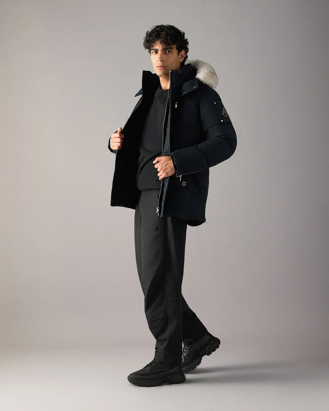 Moose Knuckles Mens Down *Parka 3Q - Black/Natural
