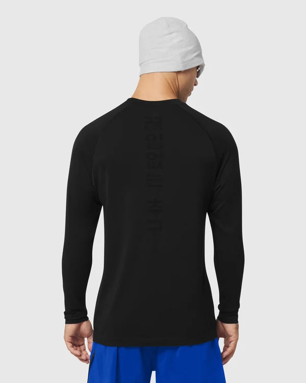 ASRV Seamless Training LS Tee - Black
