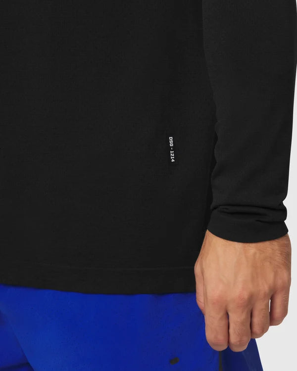 ASRV Seamless Training LS Tee - Black