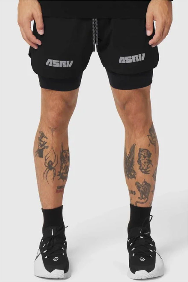 ASRV Tetra-Lite® 5" Liner Shorts - Black