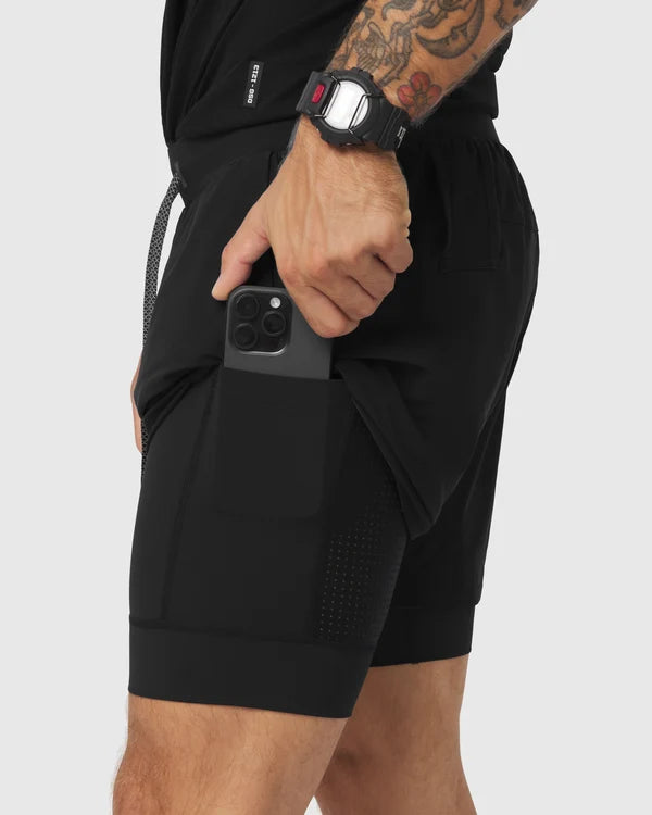 ASRV Tetra-Lite® 5" Liner Shorts - Black