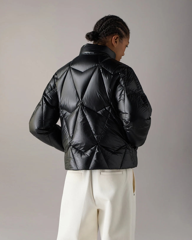 Moose Knuckles Womens Down Jacket f26 Iceberg Puffer - Black