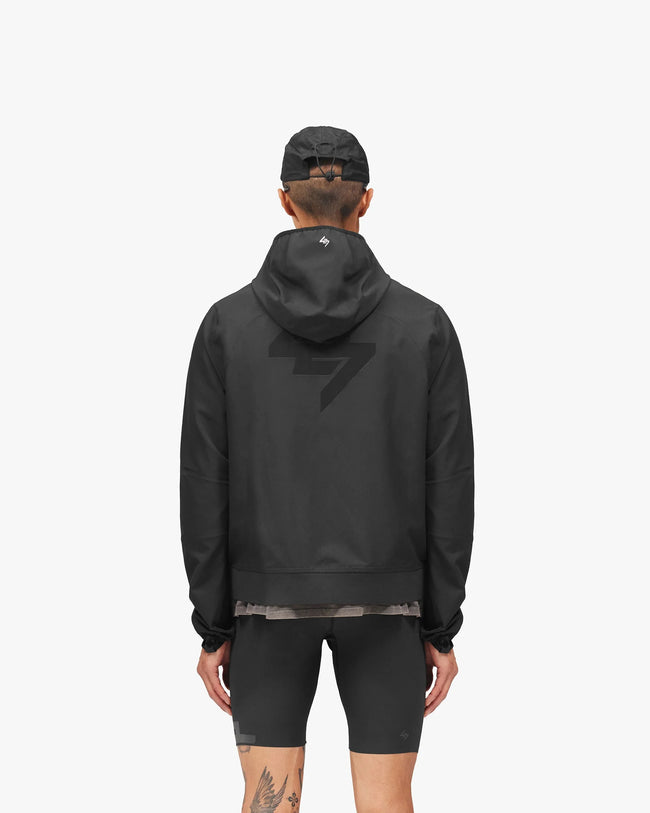 Represent 247 247 Hybrid Running Shell Jacket - Jet Black