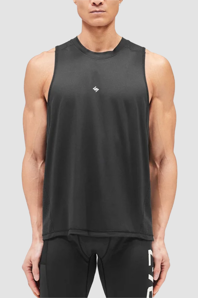 Represent 247 247 Numbers Vest Tank - Jet Black