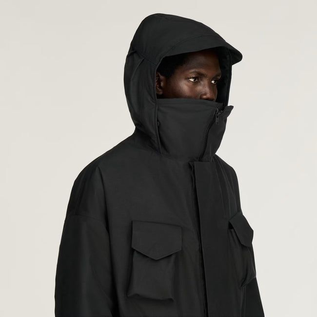 Y-3 Mens Eco *Parka GTX Coat - Black