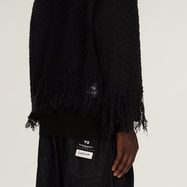 Y-3 Knitted 3Stripes Sweater - Black