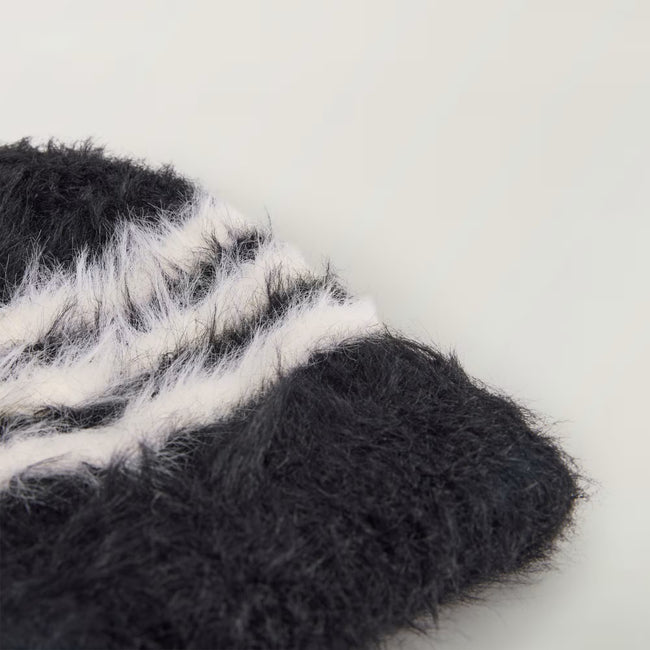 Y-3 3Stripe Beanie - Black/White