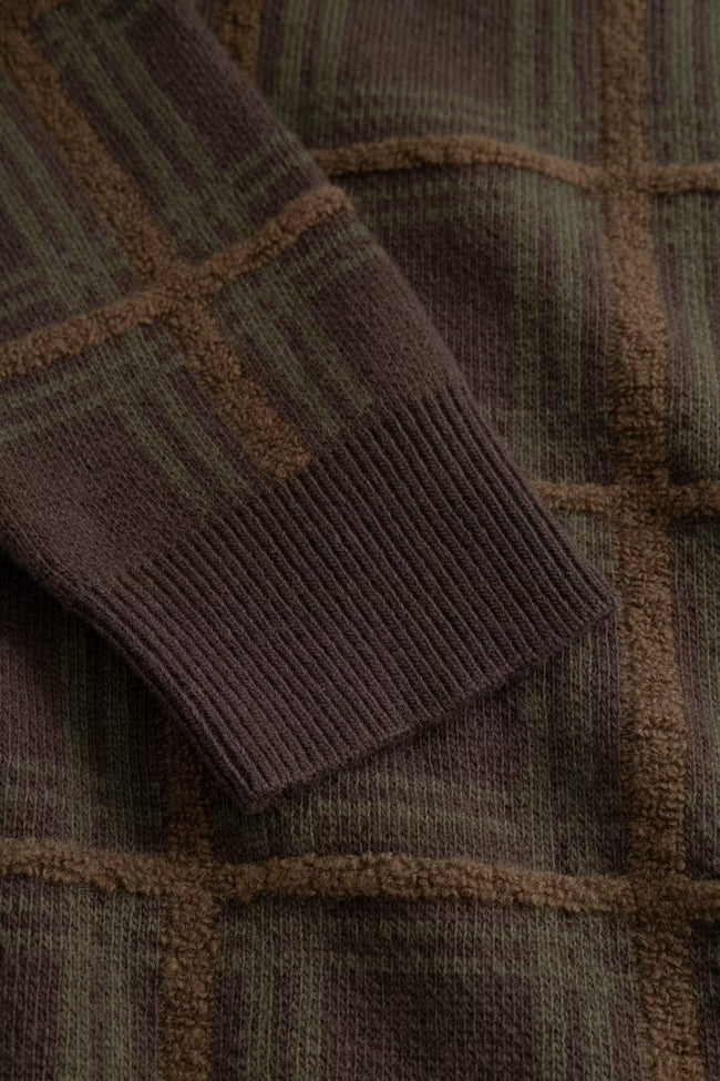WOOD WOOD WWVim Cardigan Sweater - Brown