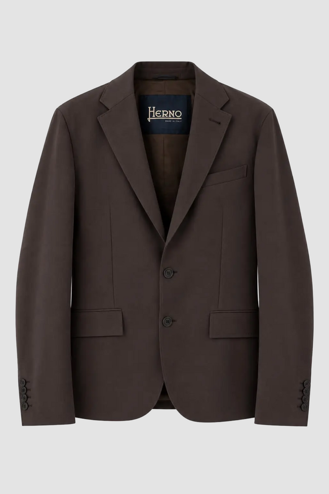 Herno Warm Tech Blazer - Brown
