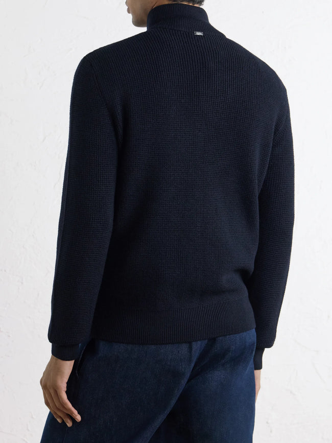 Herno Mens Lite Jacket Merino Quilt - Navy