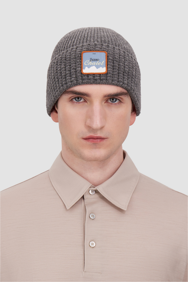 Herno Chalet Beanie - Grey