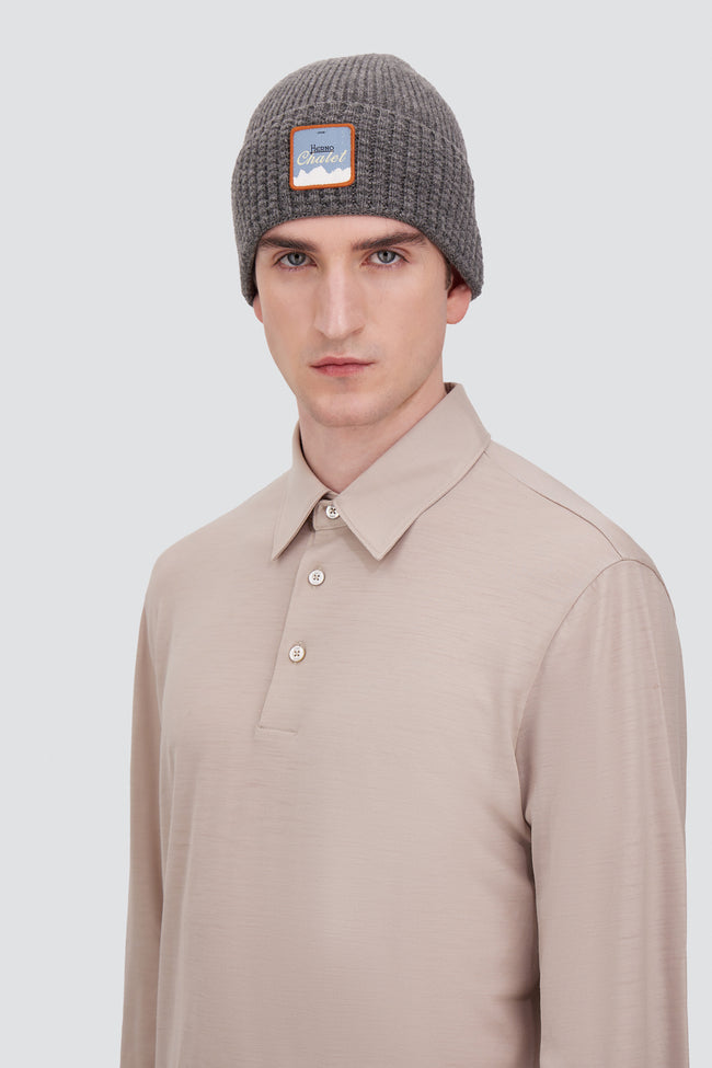 Herno Chalet Beanie - Grey