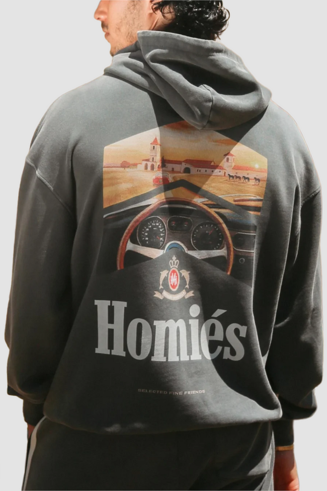 Homies Marbella Racing La Finca Hoodie - Grey